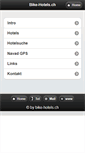 Mobile Screenshot of bike-hotels.ch